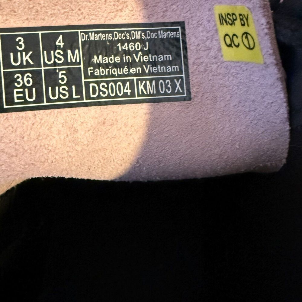 Dr Martens Junior 1460 Lace‎ Up Boots Patent Leather - Picture 5 of 5